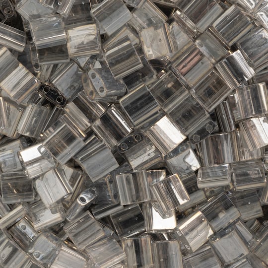 Miyuki® TILA® 5mm Transparent Glass Beads
